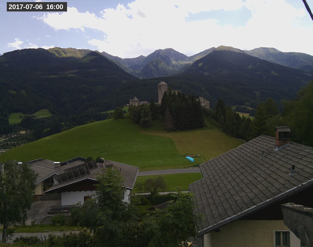 Webcam Burg Heinfels, 2017-07-06 16:00 Uhr