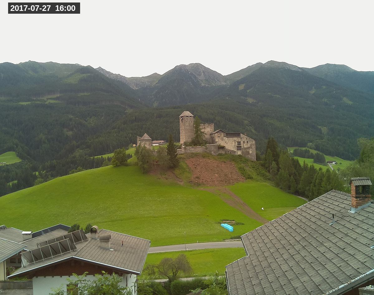 Webcam Burg Heinfels, 2017-07-27 16:00 Uhr