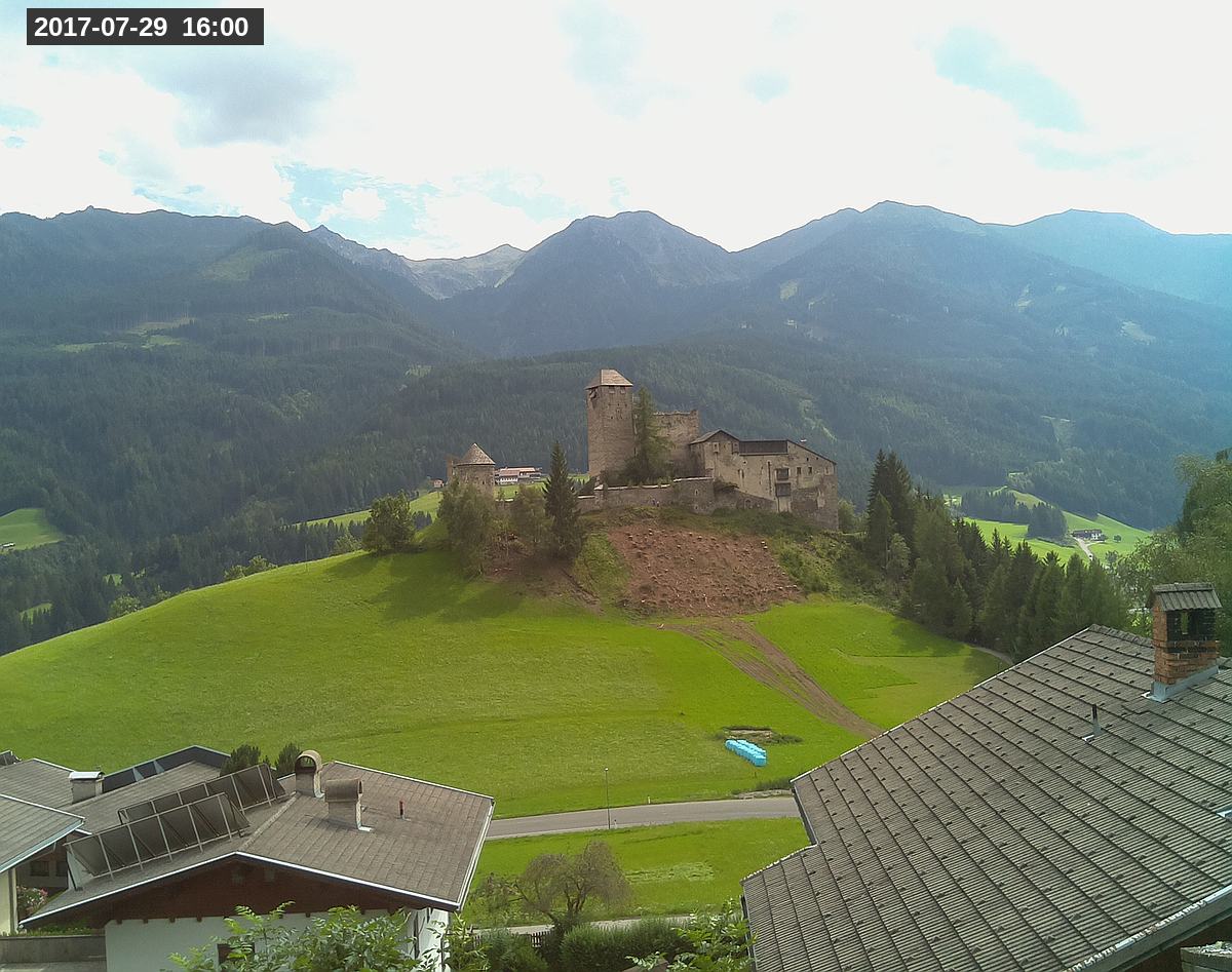 Webcam Burg Heinfels, 2017-07-29 16:00 Uhr