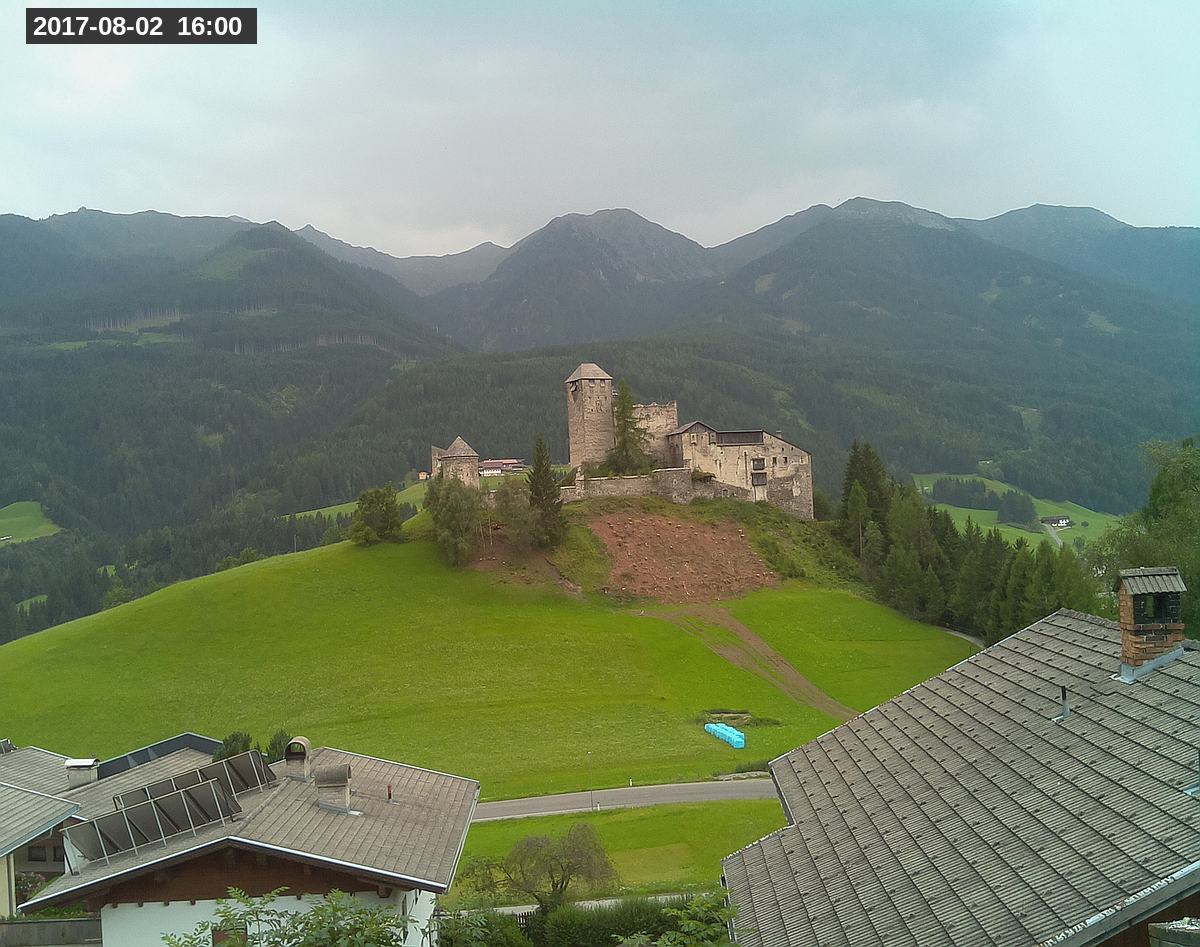 Webcam Burg Heinfels, 2017-08-02 16:00 Uhr