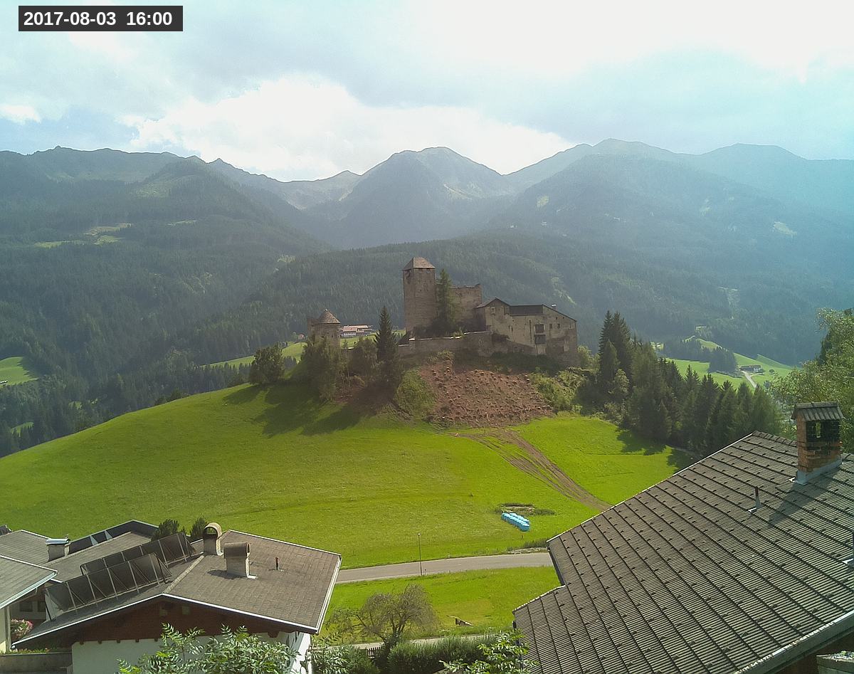 Webcam Burg Heinfels, 2017-08-03 16:00 Uhr