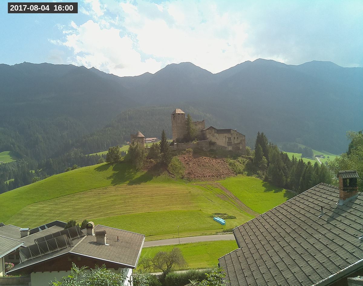 Webcam Burg Heinfels, 2017-08-04 16:00 Uhr