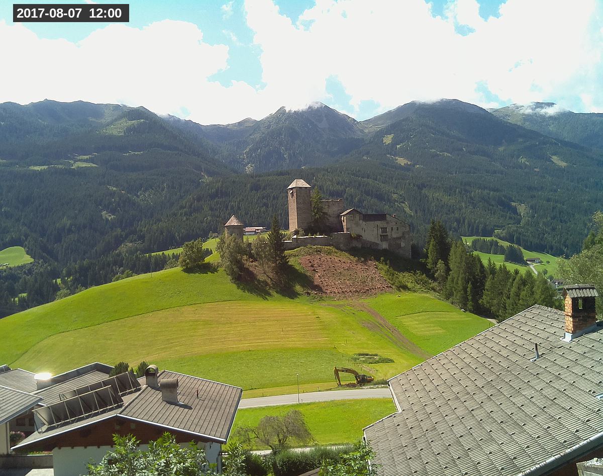 Webcam Burg Heinfels, 2017-08-07 12:00 Uhr