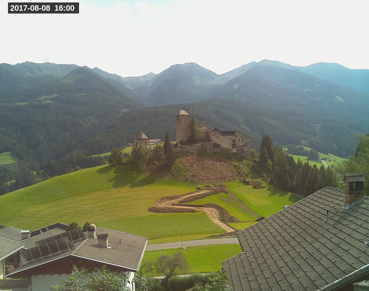 Webcam Burg Heinfels, 2017-08-08 16:00 Uhr