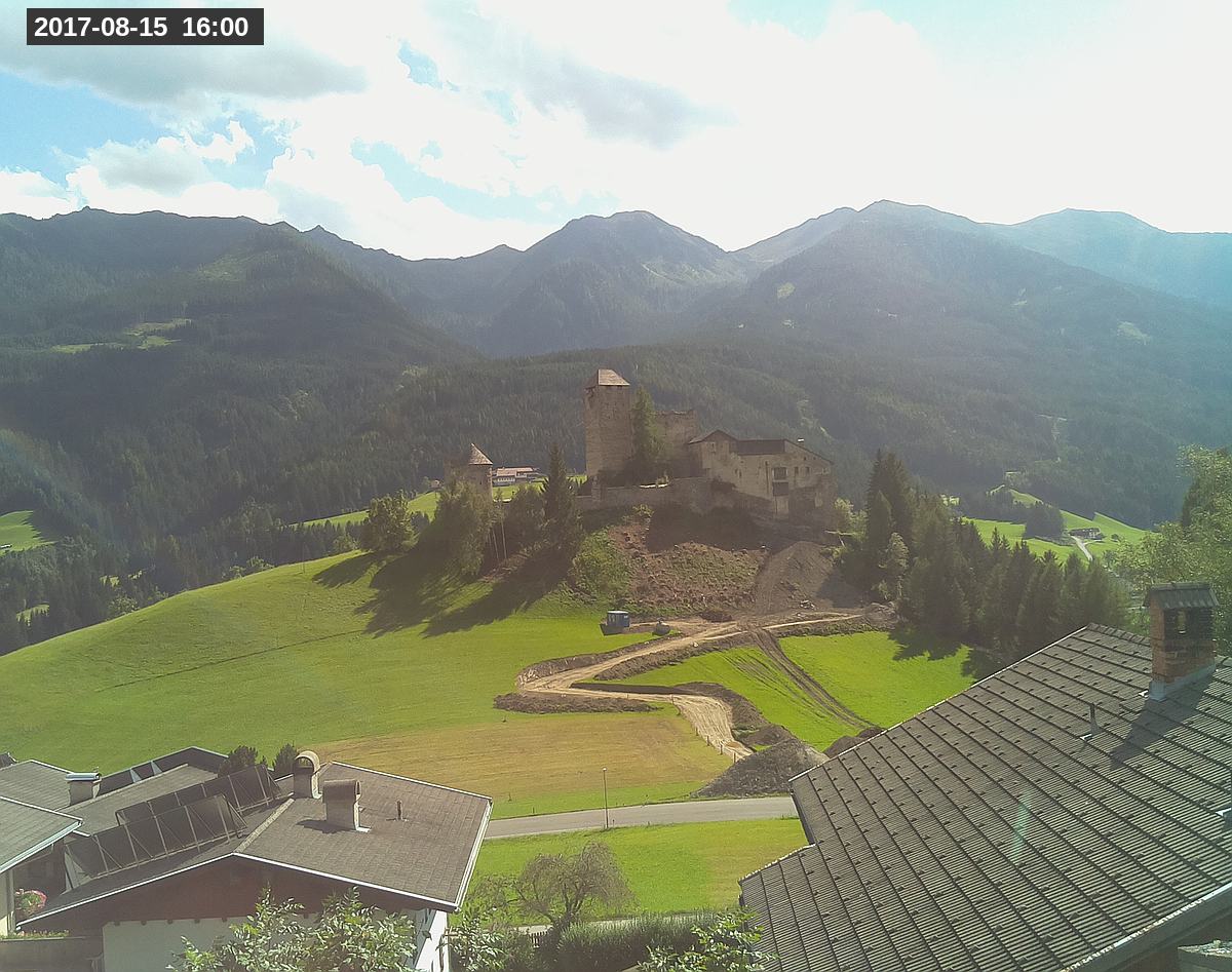 Webcam Burg Heinfels, 2017-08-15 16:00 Uhr