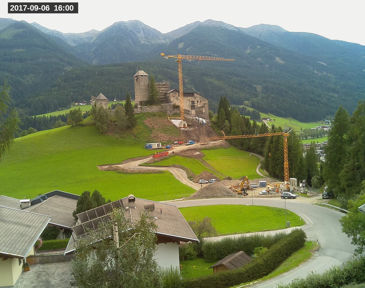 Webcam Burg Heinfels, 2017-09-06 16:00 Uhr