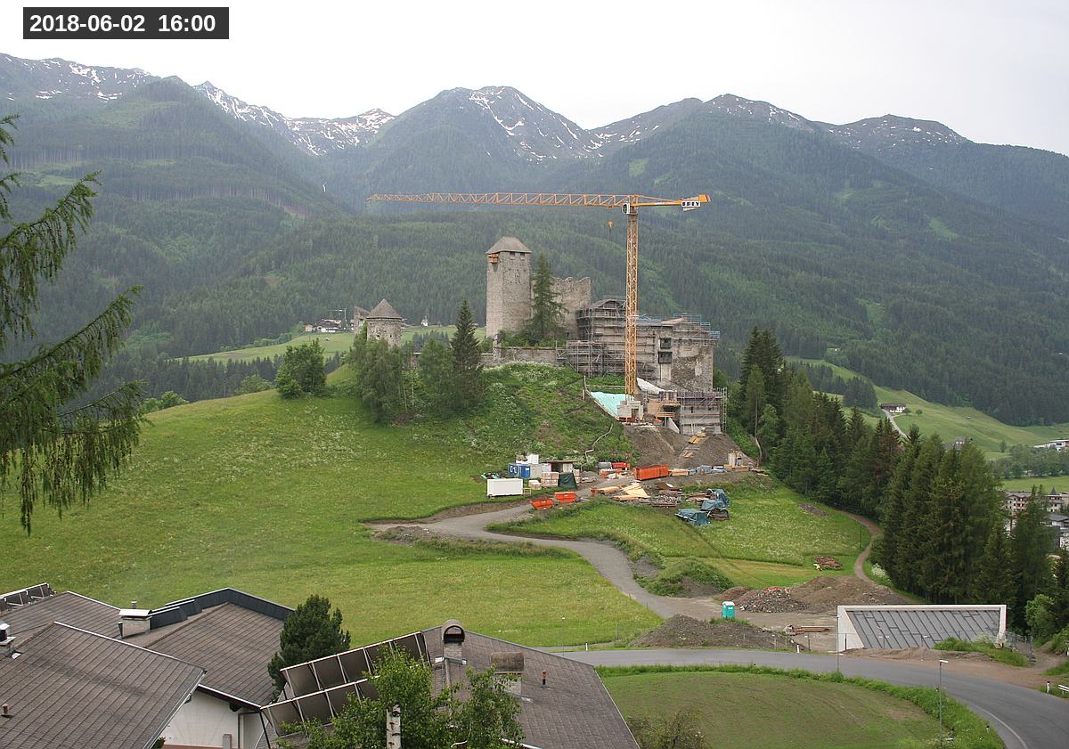 Webcam Burg Heinfels, 2018-06-02 16:00 Uhr