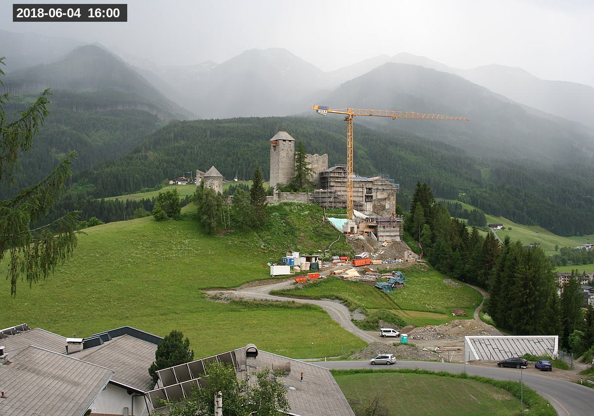 Webcam Burg Heinfels, 2018-06-04 16:00 Uhr