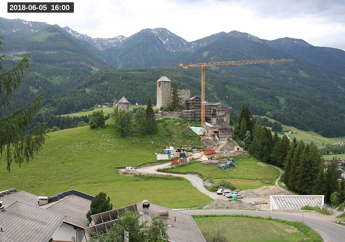 Webcam Burg Heinfels, 2018-06-05 16:00 Uhr