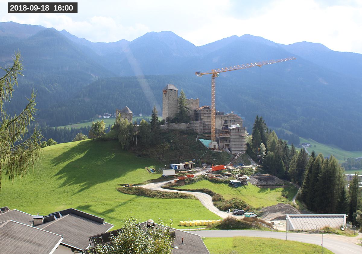 Webcam Burg Heinfels, 2018-09-18 16:00 Uhr