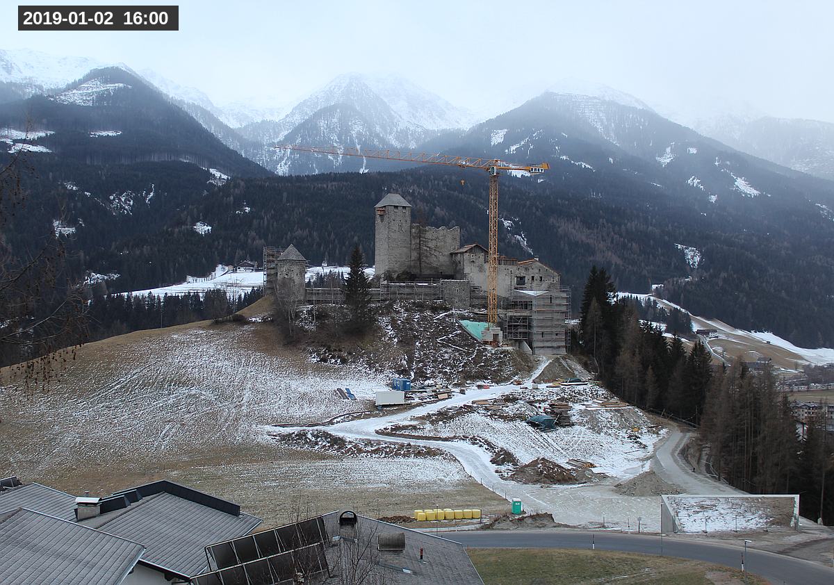 Webcam Burg Heinfels, 2019-01-02 16:00 Uhr