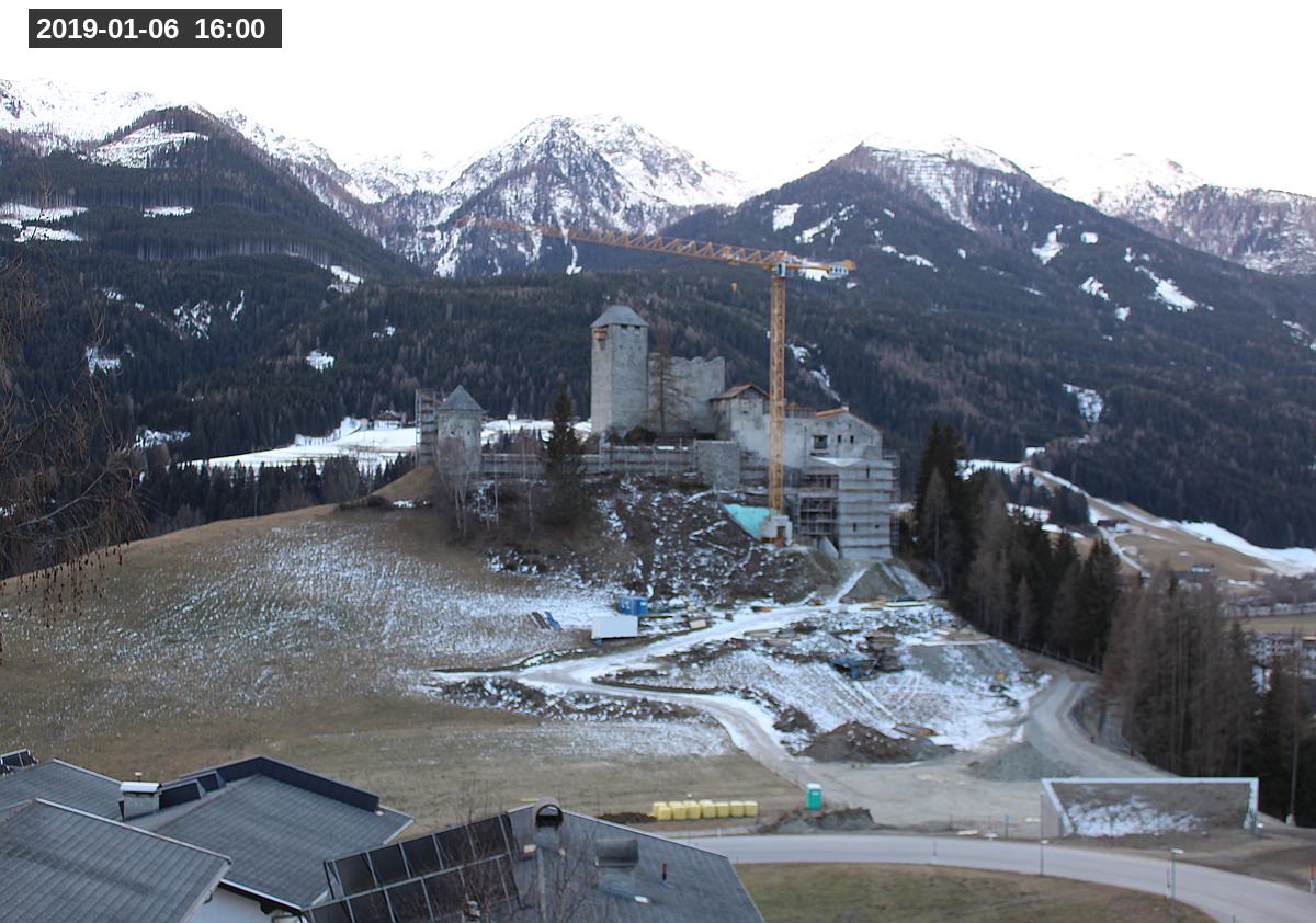 Webcam Burg Heinfels, 2019-01-06 16:00 Uhr