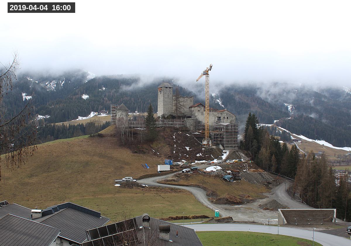 Webcam Burg Heinfels, 2019-04-04 16:00 Uhr
