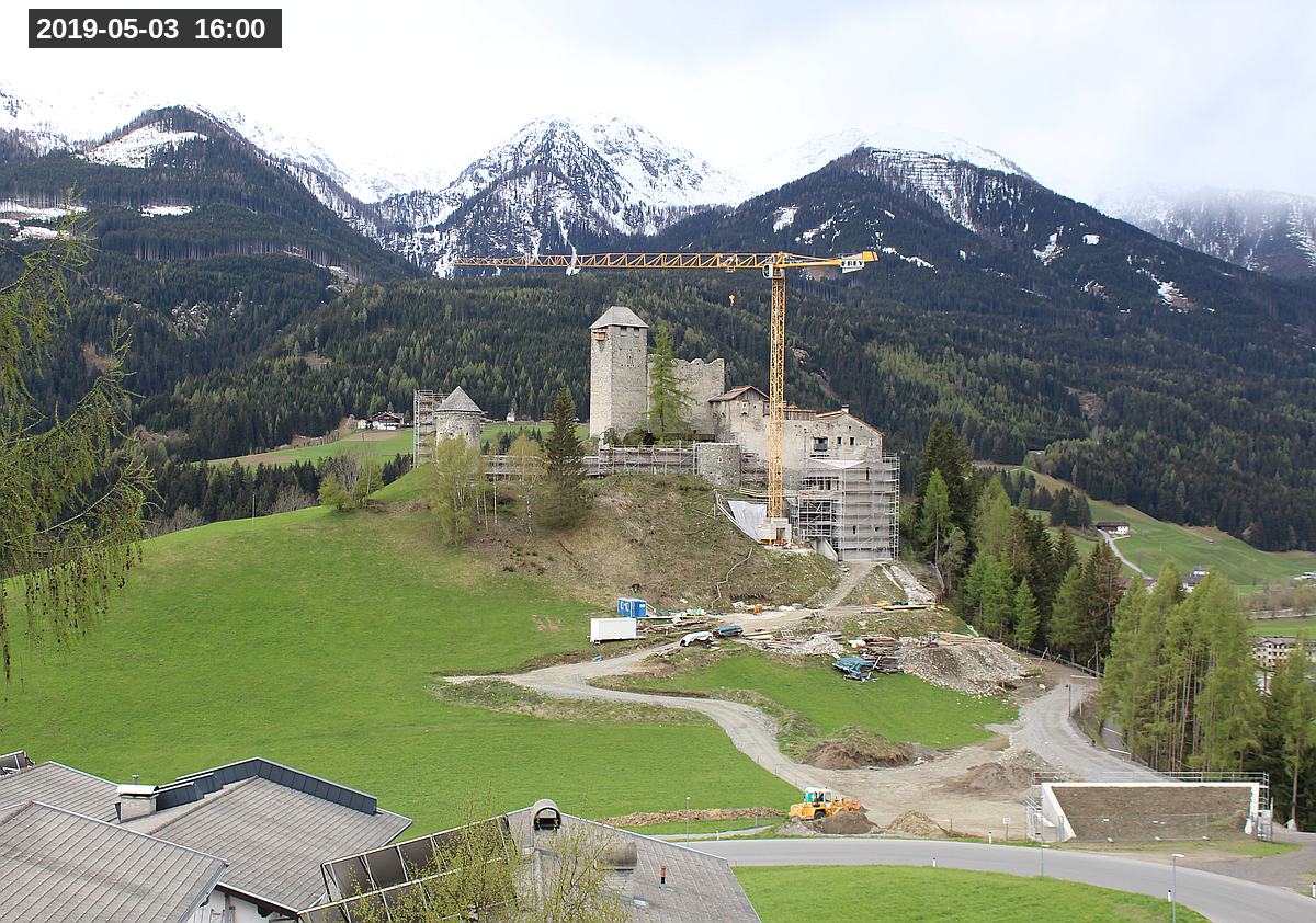 Webcam Burg Heinfels, 2019-05-03 16:00 Uhr