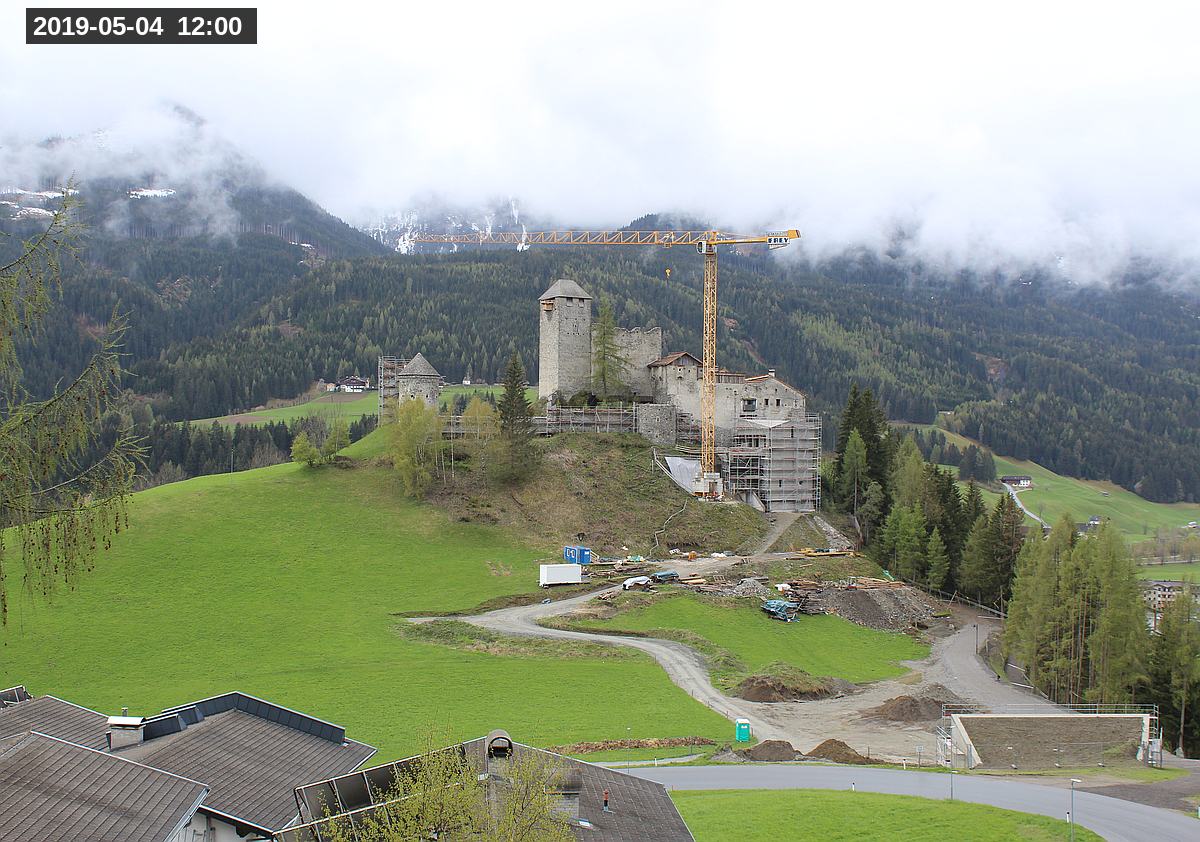 Webcam Burg Heinfels, 2019-05-04 12:00 Uhr