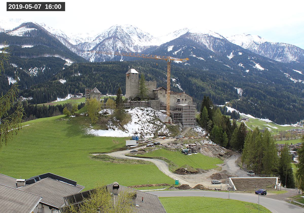 Webcam Burg Heinfels, 2019-05-07 16:00 Uhr