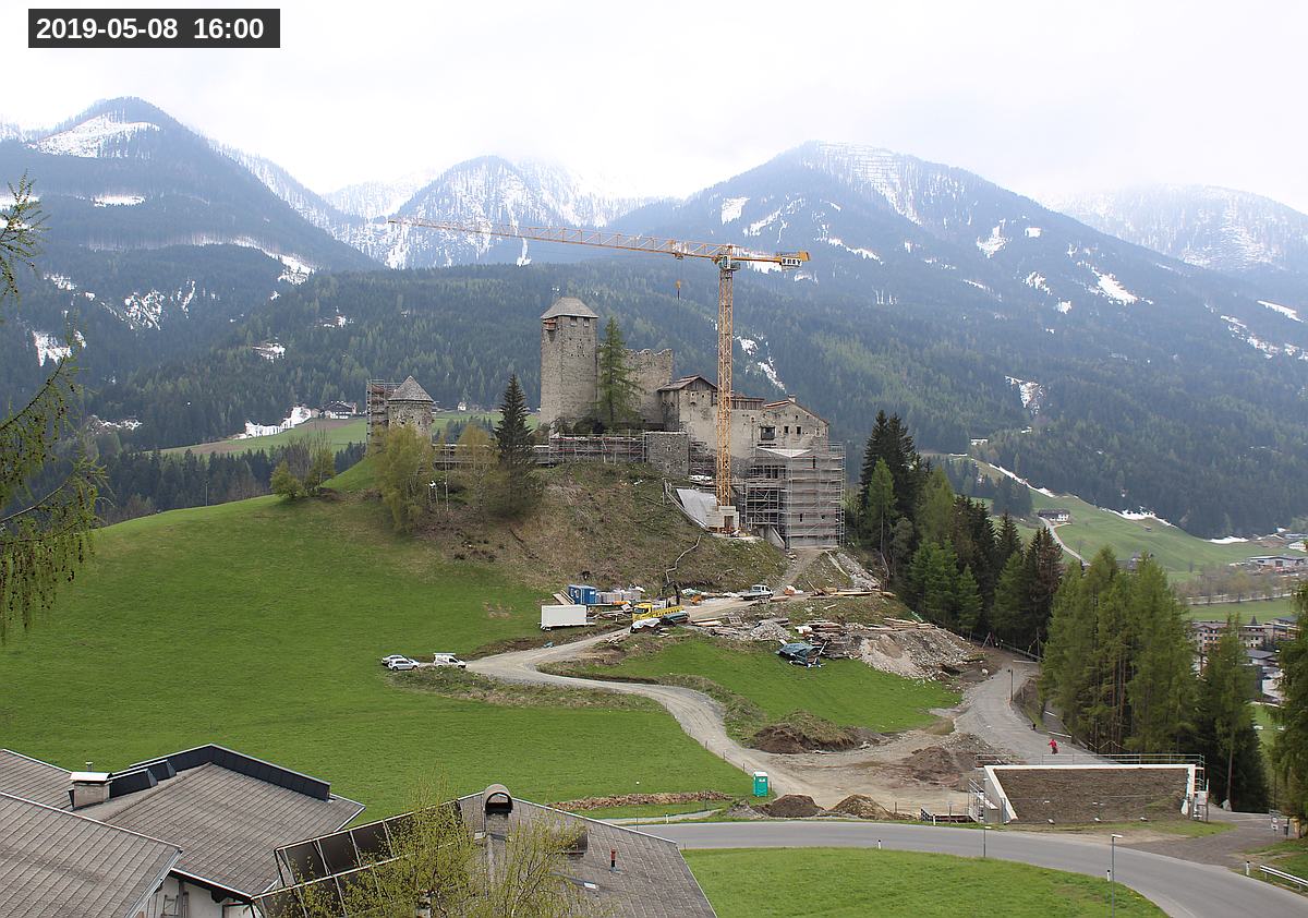 Webcam Burg Heinfels, 2019-05-08 16:00 Uhr