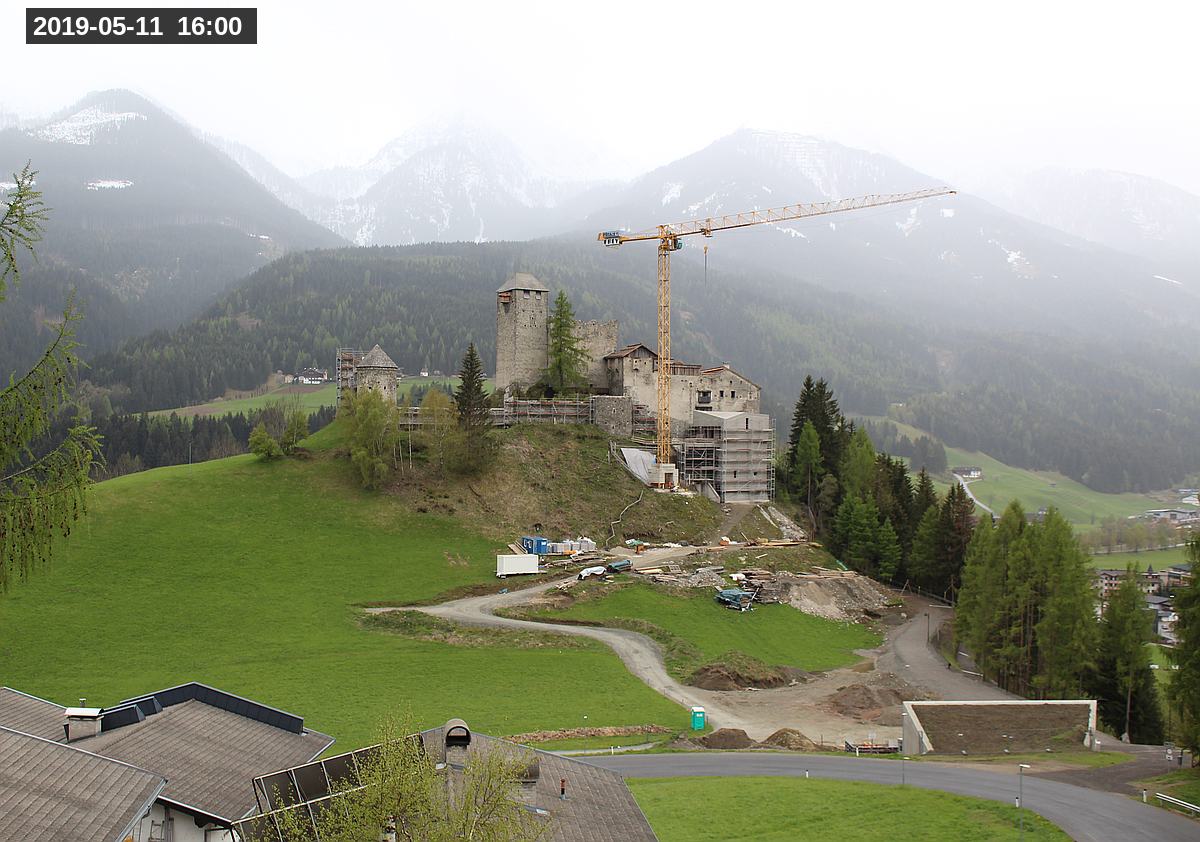 Webcam Burg Heinfels, 2019-05-11 16:00 Uhr