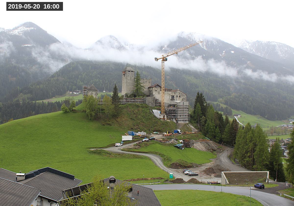 Webcam Burg Heinfels, 2019-05-20 16:00 Uhr
