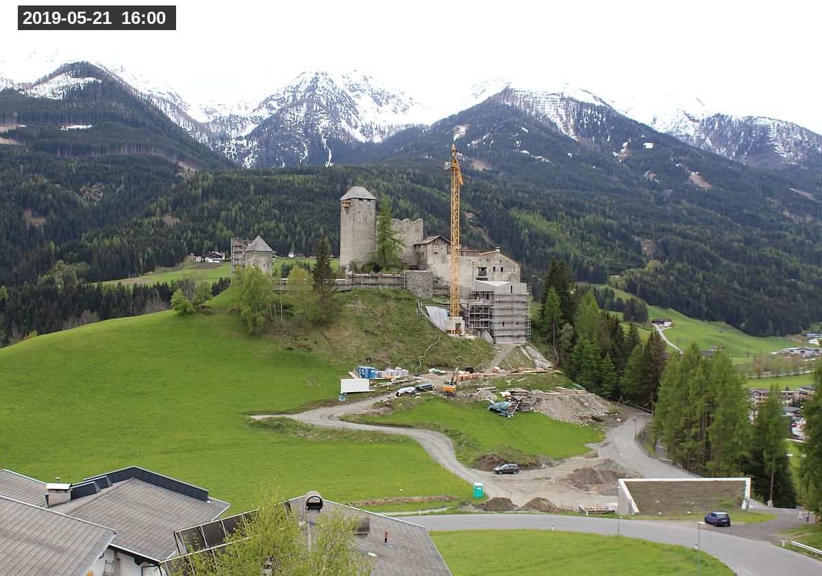 Webcam Burg Heinfels, 2019-05-21 16:00 Uhr
