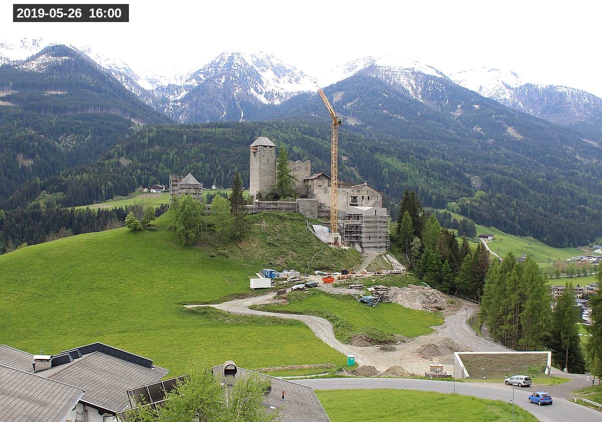 Webcam Burg Heinfels, 2019-05-26 16:00 Uhr
