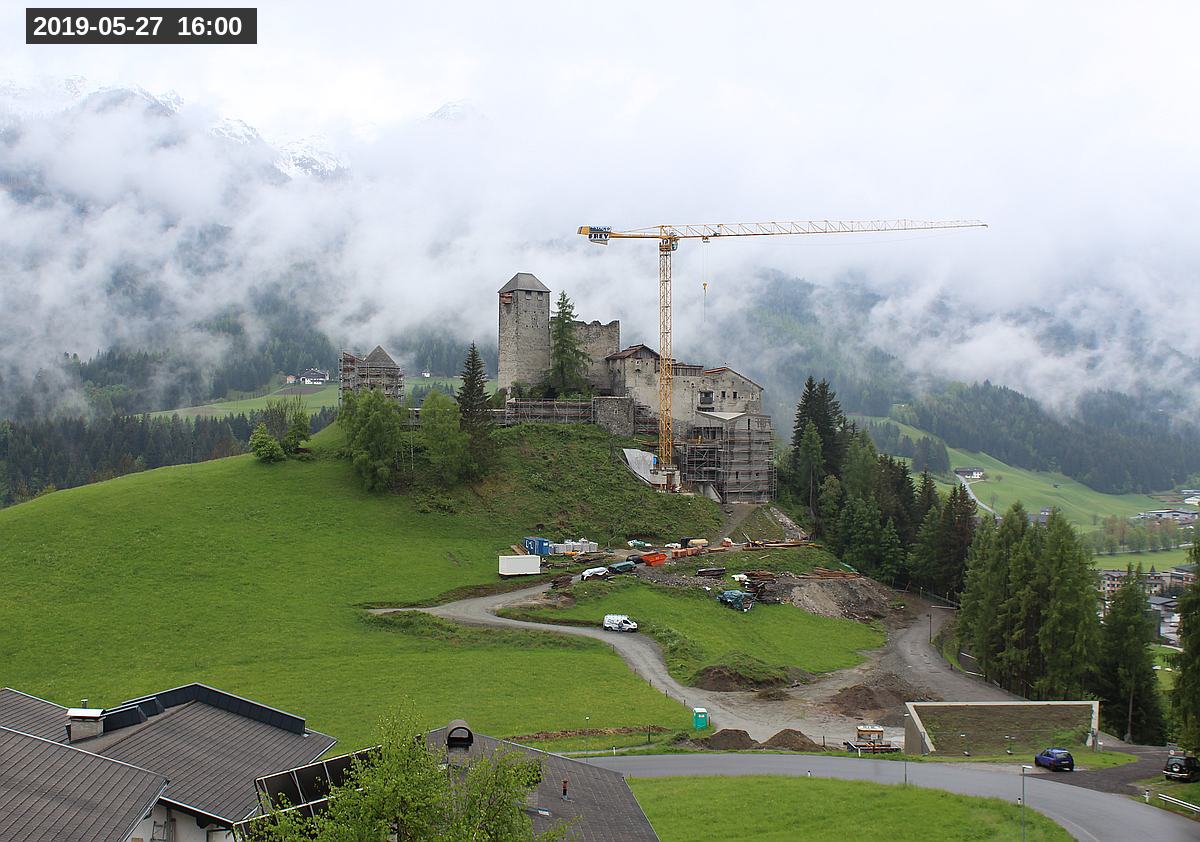 Webcam Burg Heinfels, 2019-05-27 16:00 Uhr