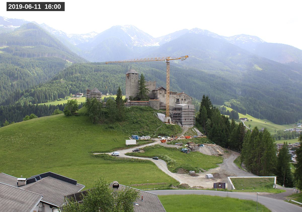 Webcam Burg Heinfels, 2019-06-11 16:00 Uhr