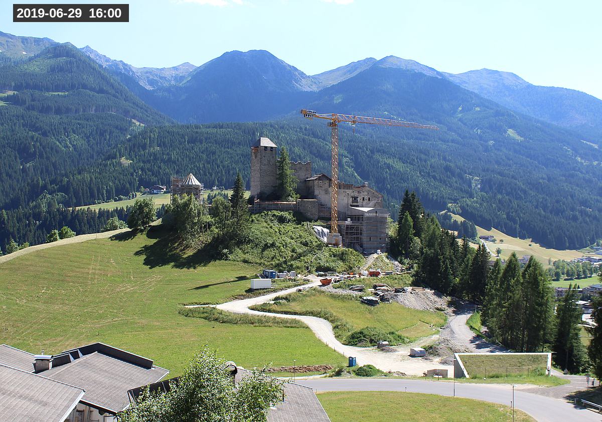 Webcam Burg Heinfels, 2019-06-29 16:00 Uhr