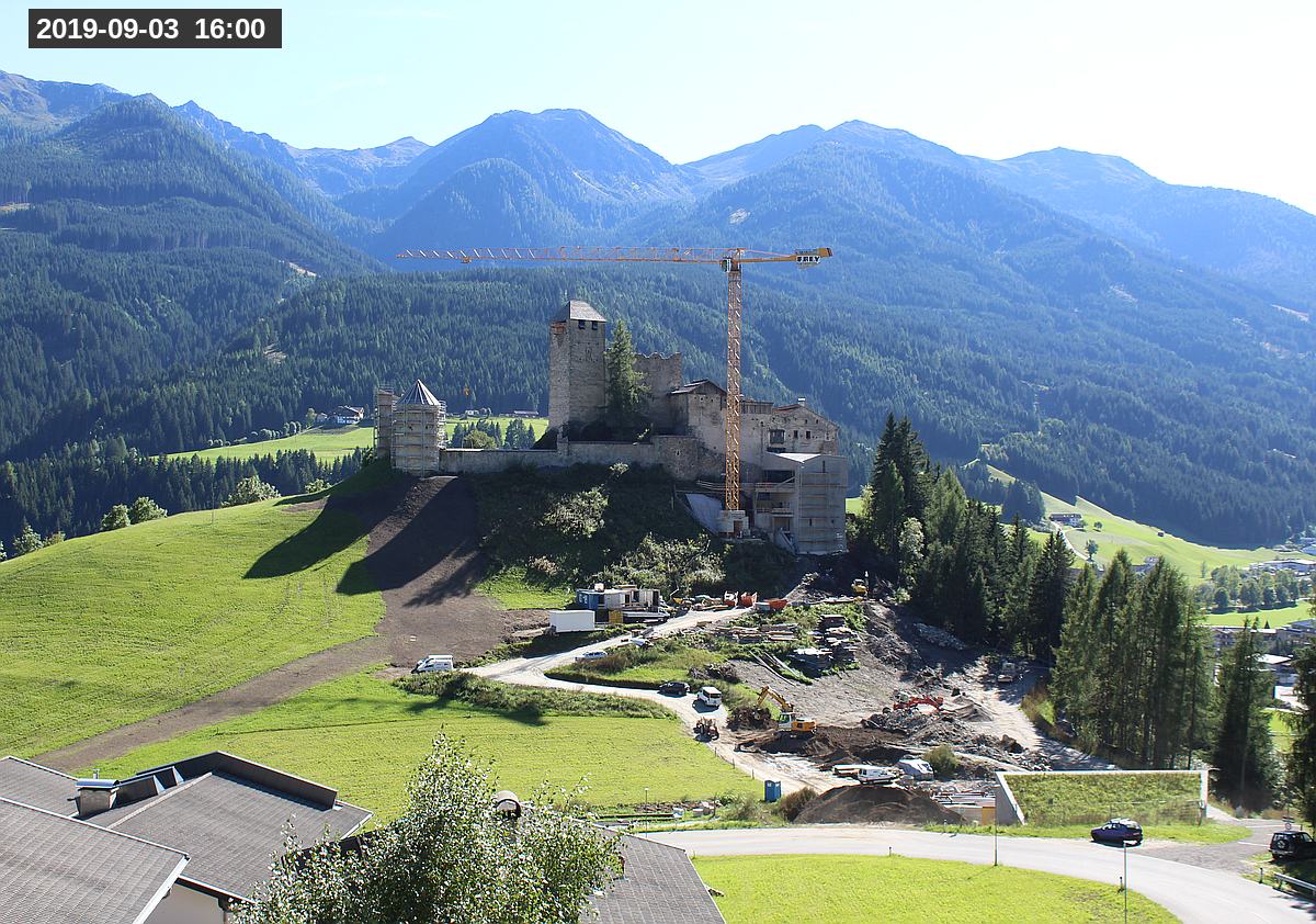 Webcam Burg Heinfels, 2019-09-03 16:00 Uhr