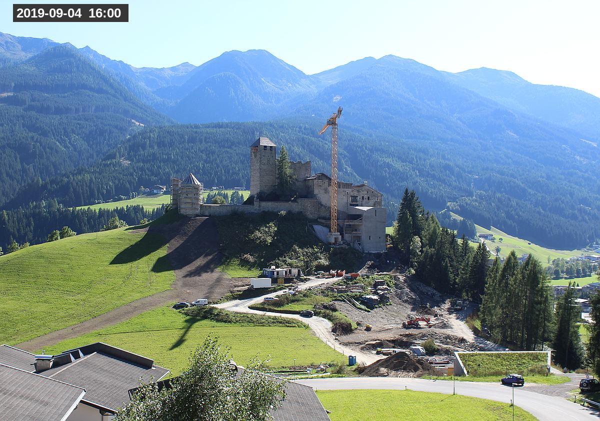 Webcam Burg Heinfels, 2019-09-04 16:00 Uhr
