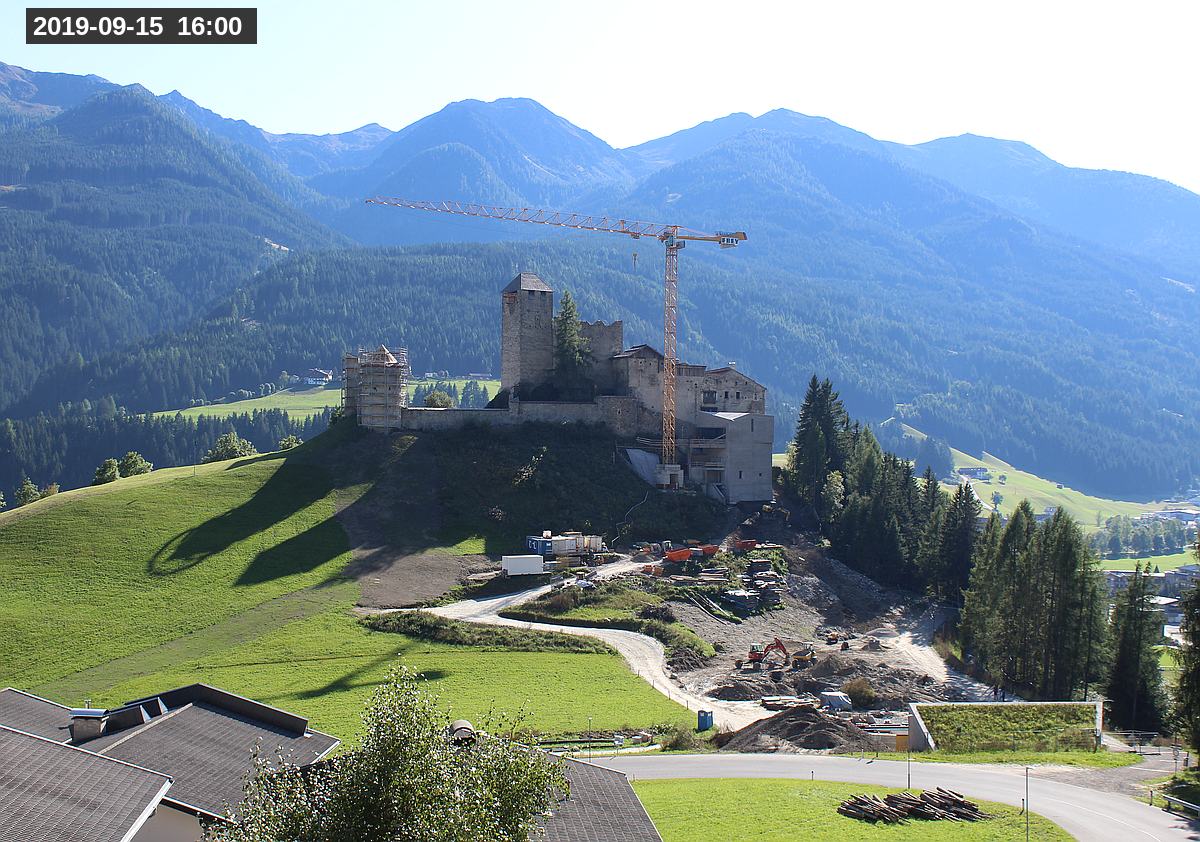 Webcam Burg Heinfels, 2019-09-15 16:00 Uhr