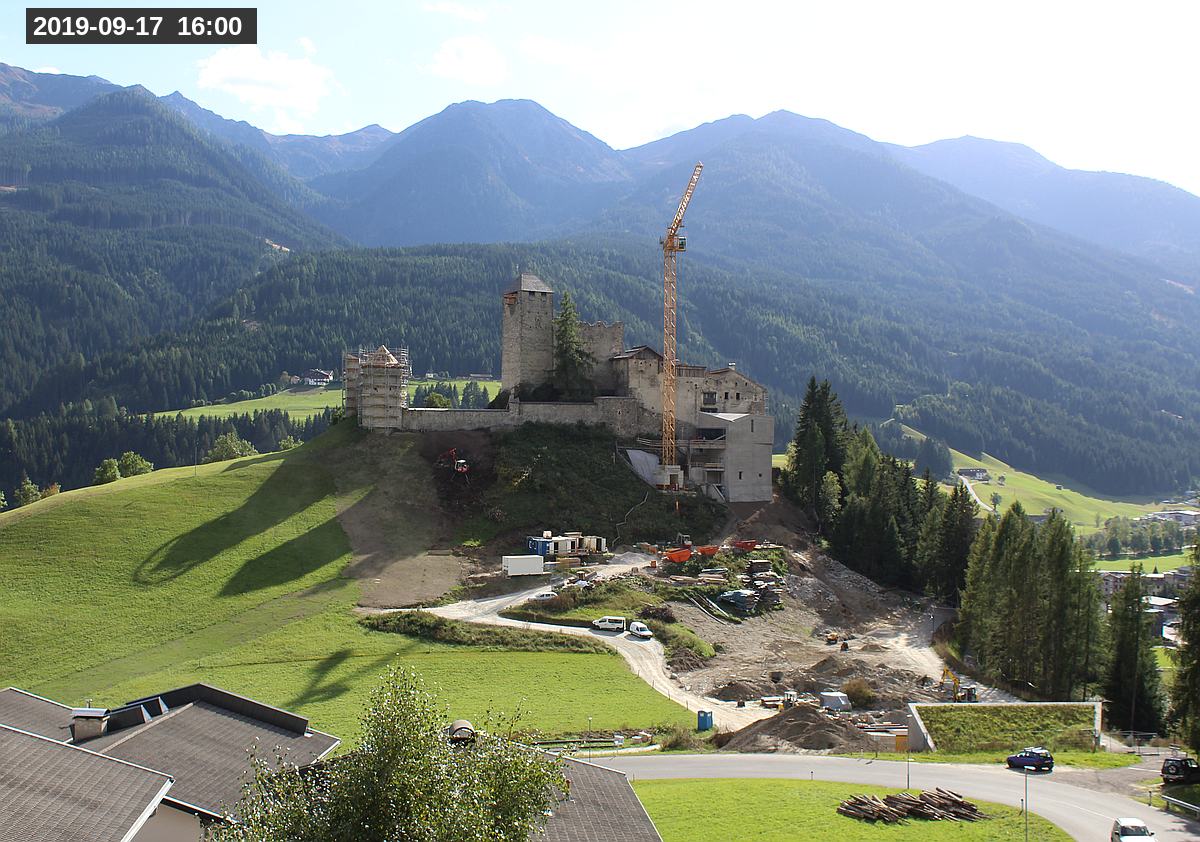 Webcam Burg Heinfels, 2019-09-17 16:00 Uhr