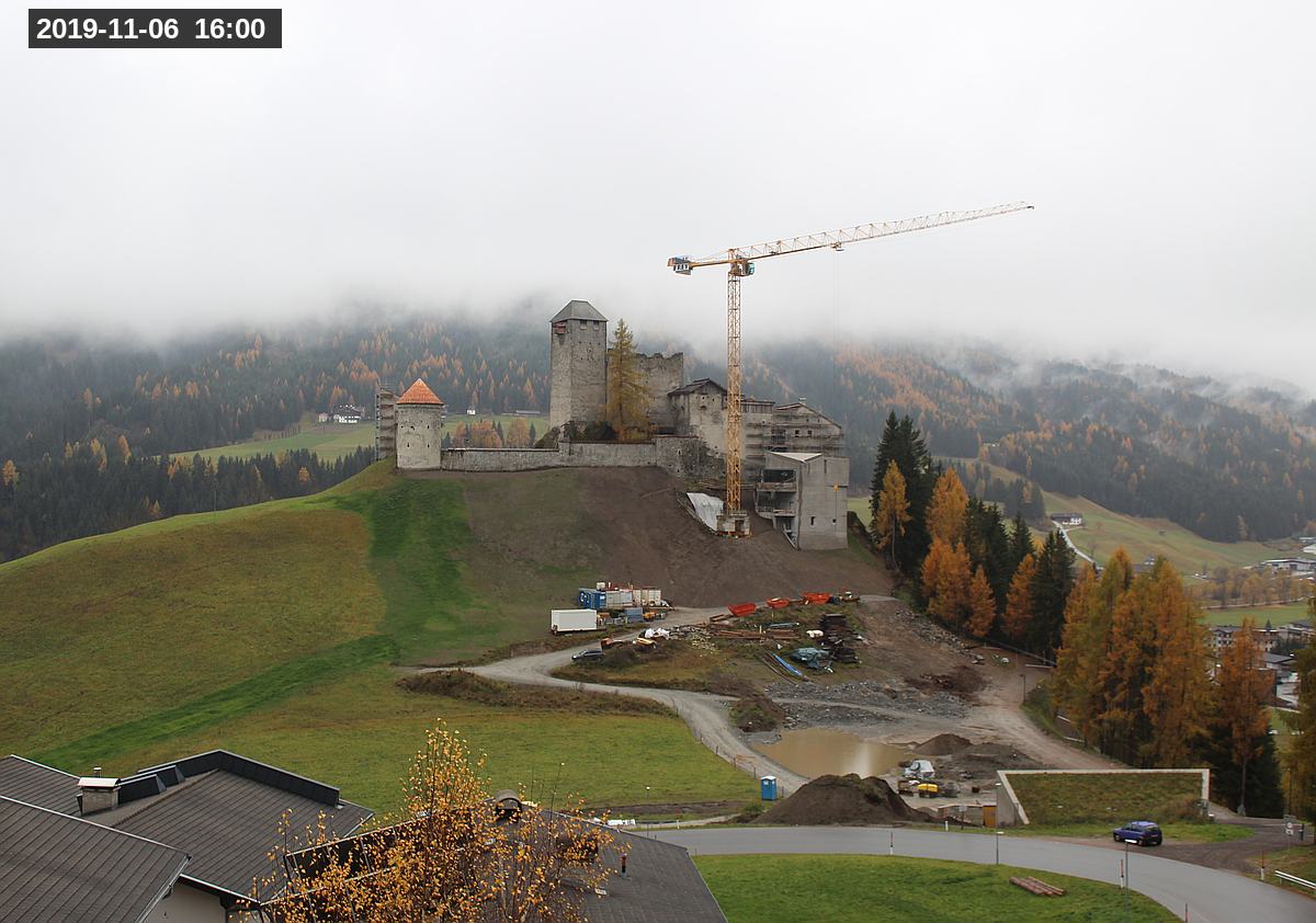 Webcam Burg Heinfels, 2019-11-06 16:00 Uhr