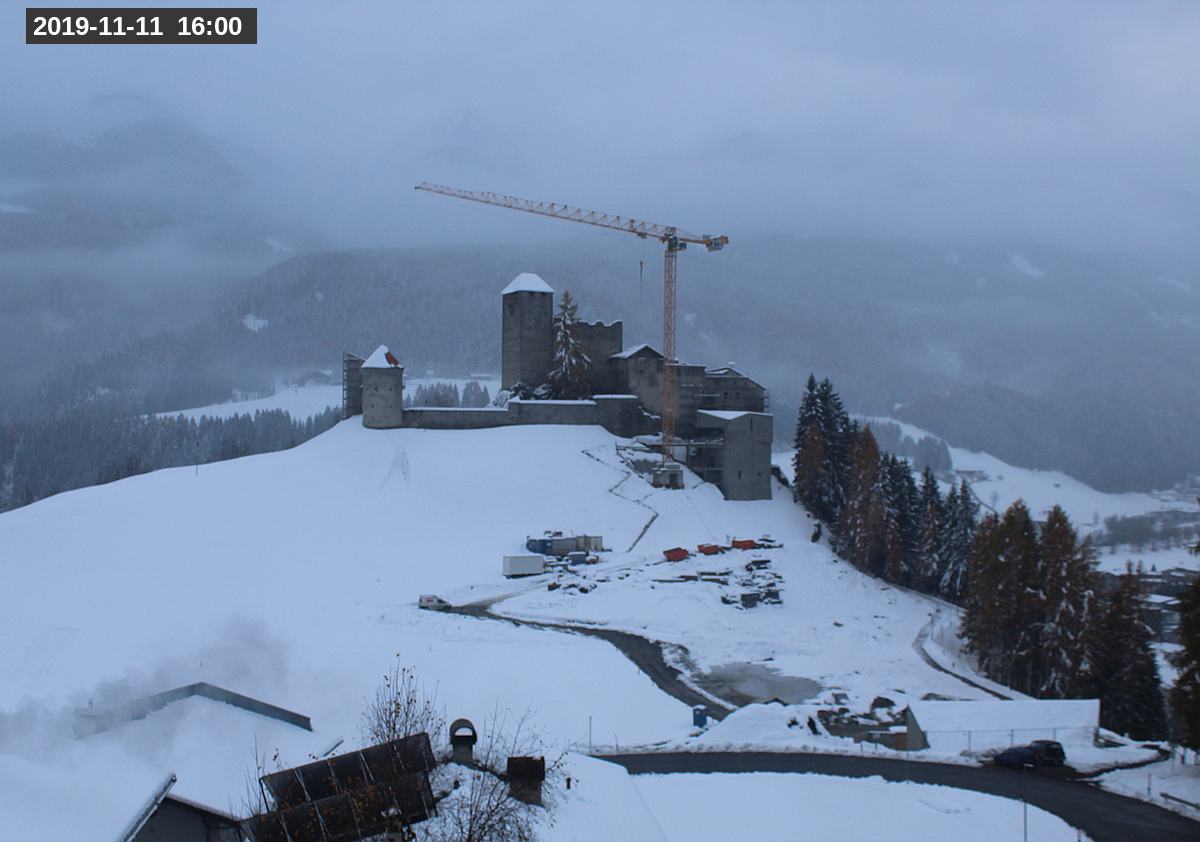 Webcam Burg Heinfels, 2019-11-11 16:00 Uhr