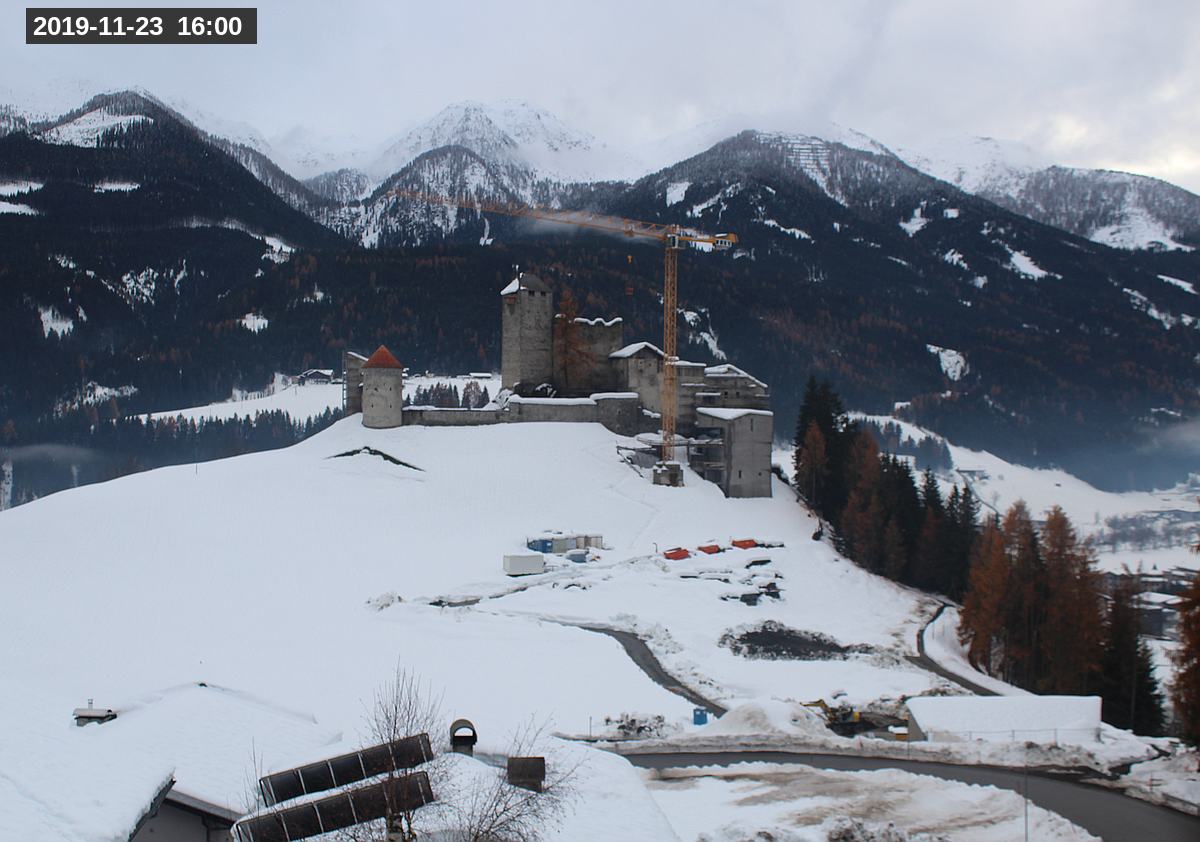 Webcam Burg Heinfels, 2019-11-23 16:00 Uhr