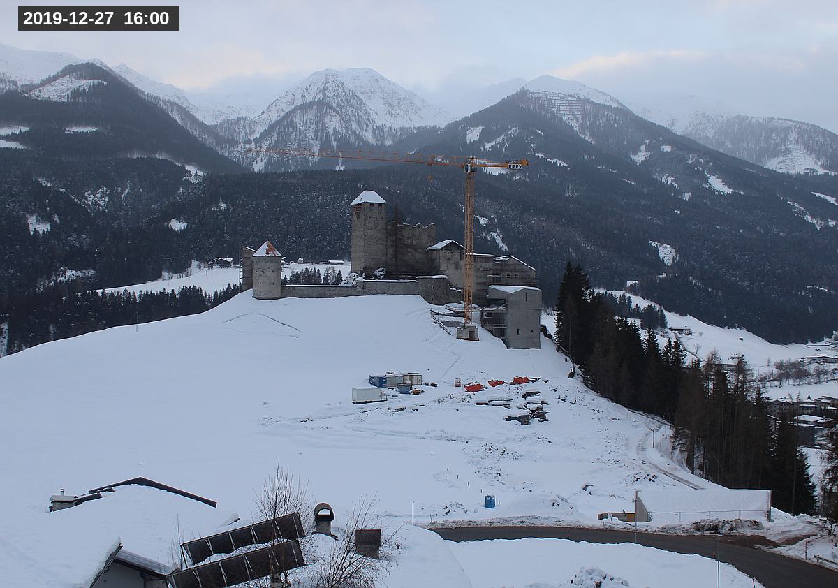 Webcam Burg Heinfels, 2019-12-27 16:00 Uhr