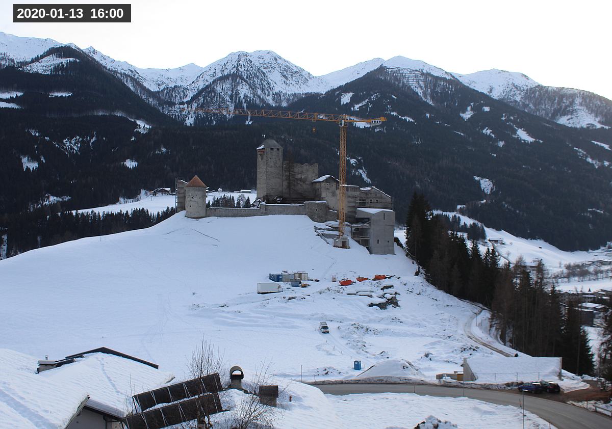 Webcam Burg Heinfels, 2020-01-13 16:00 Uhr
