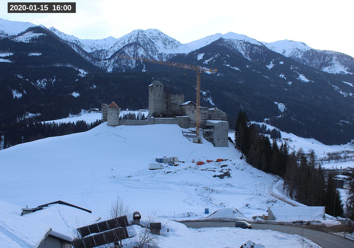 Webcam Burg Heinfels, 2020-01-15 16:00 Uhr