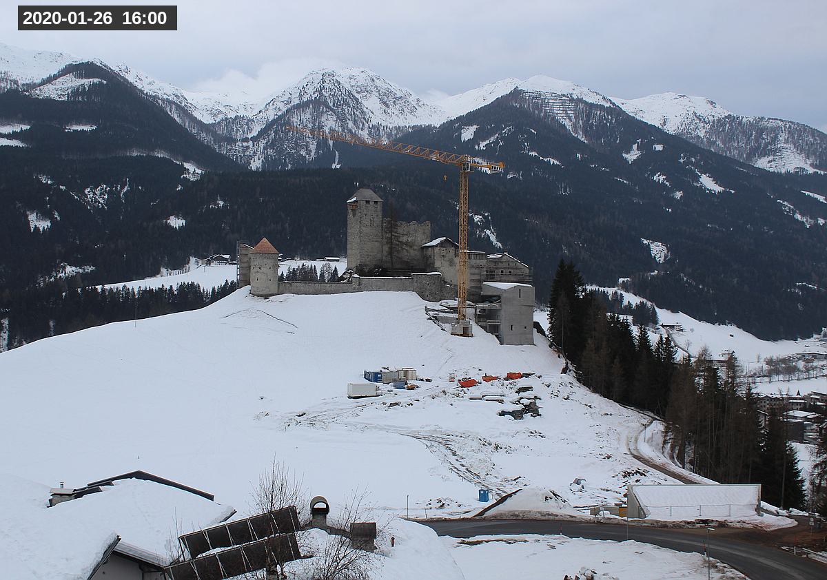Webcam Burg Heinfels, 2020-01-26 16:00 Uhr