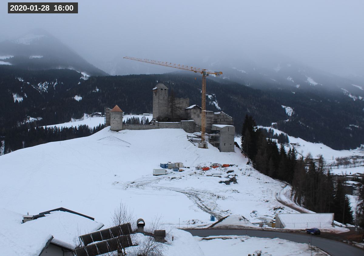 Webcam Burg Heinfels, 2020-01-28 16:00 Uhr