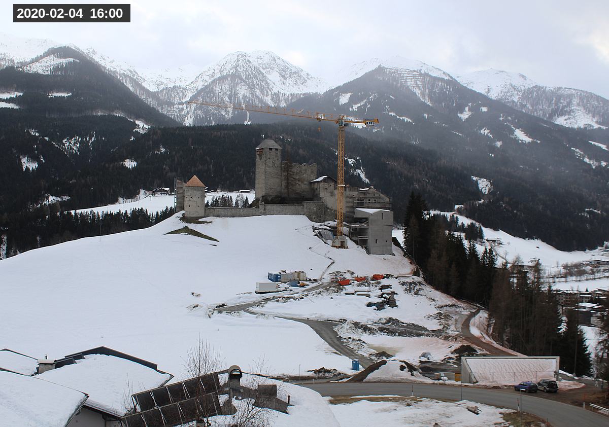 Webcam Burg Heinfels, 2020-02-04 16:00 Uhr
