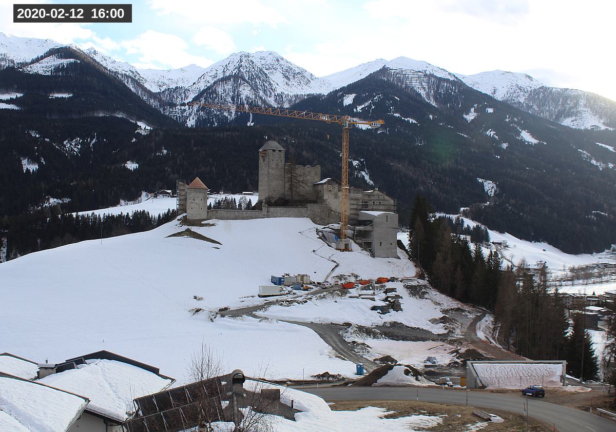 Webcam Burg Heinfels, 2020-02-12 16:00 Uhr