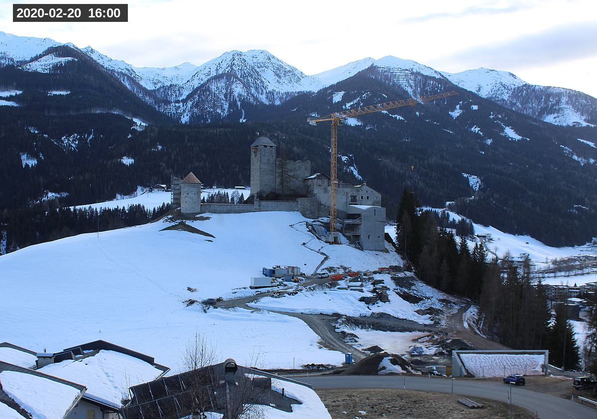 Webcam Burg Heinfels, 2020-02-20 16:00 Uhr