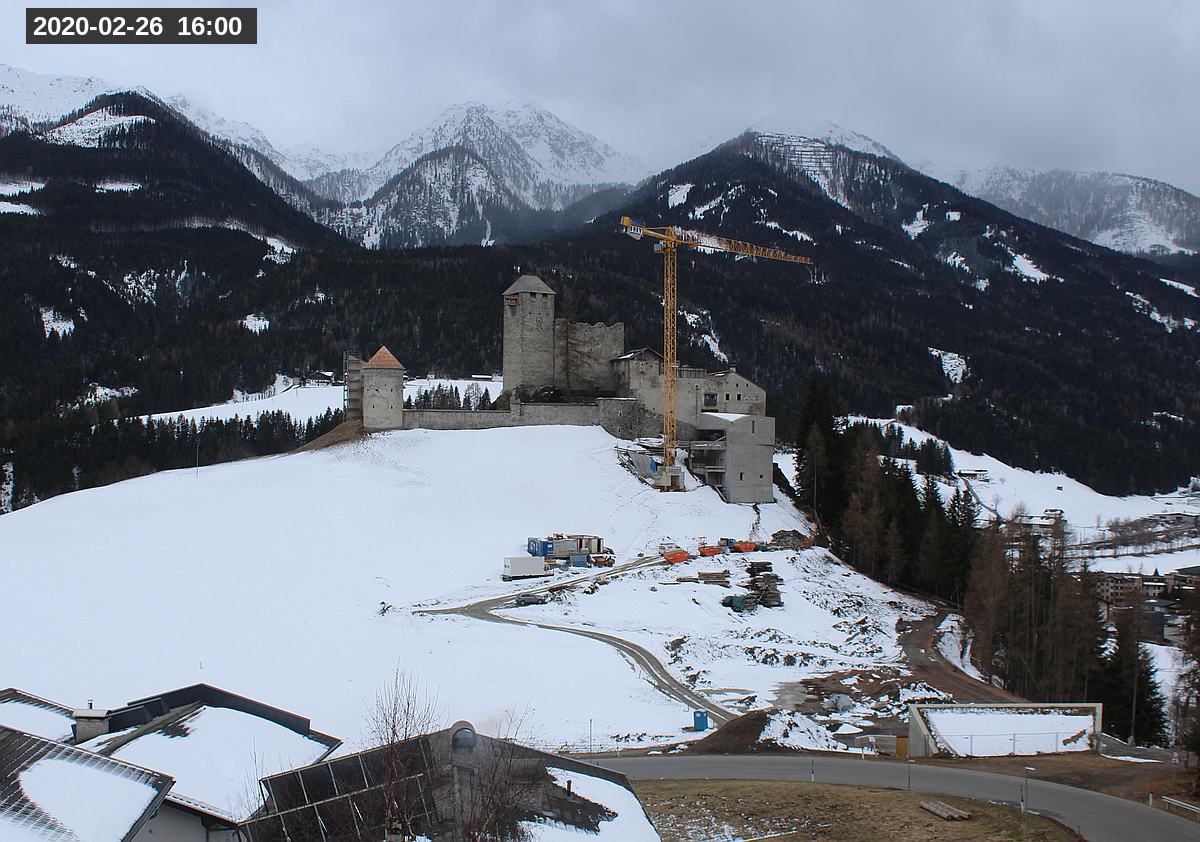 Webcam Burg Heinfels, 2020-02-26 16:00 Uhr