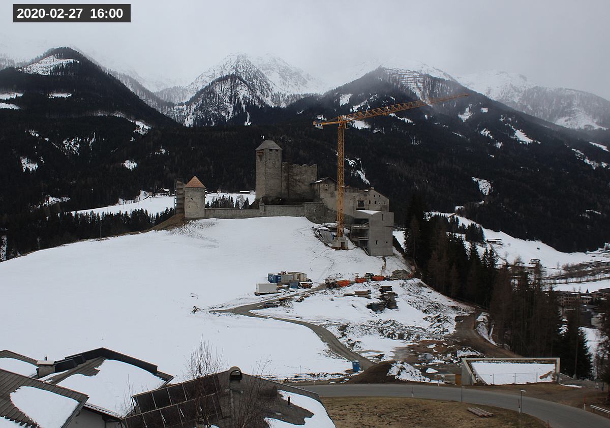 Webcam Burg Heinfels, 2020-02-27 16:00 Uhr