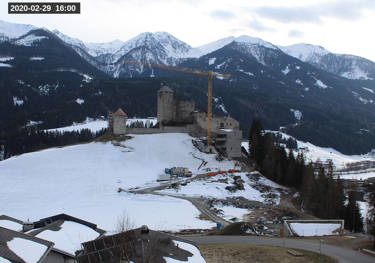 Webcam Burg Heinfels, 2020-02-29 16:00 Uhr