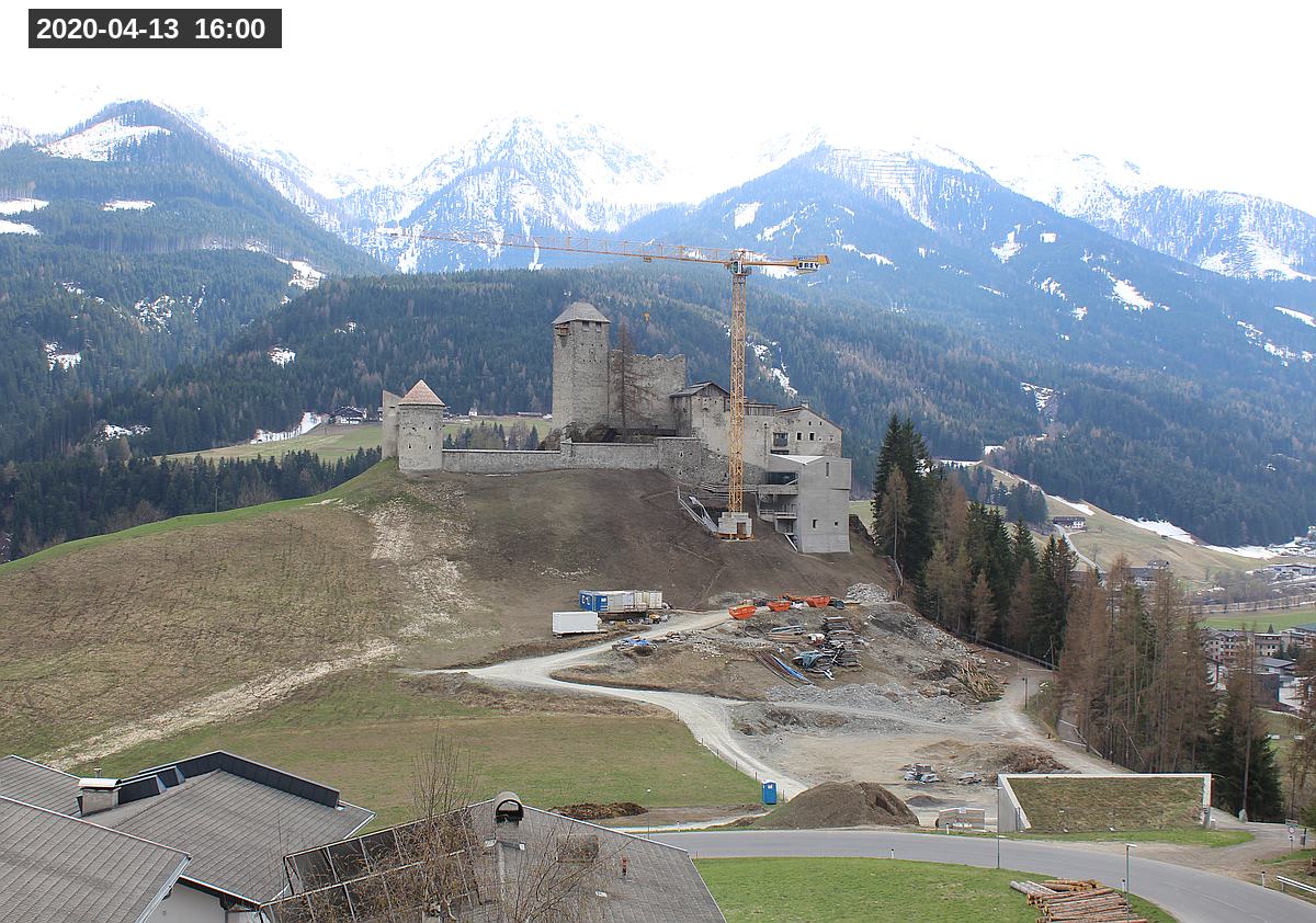 Webcam Burg Heinfels, 2020-04-13 16:00 Uhr