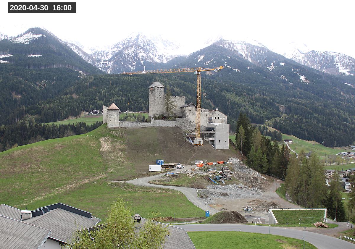 Webcam Burg Heinfels, 2020-04-30 16:00 Uhr