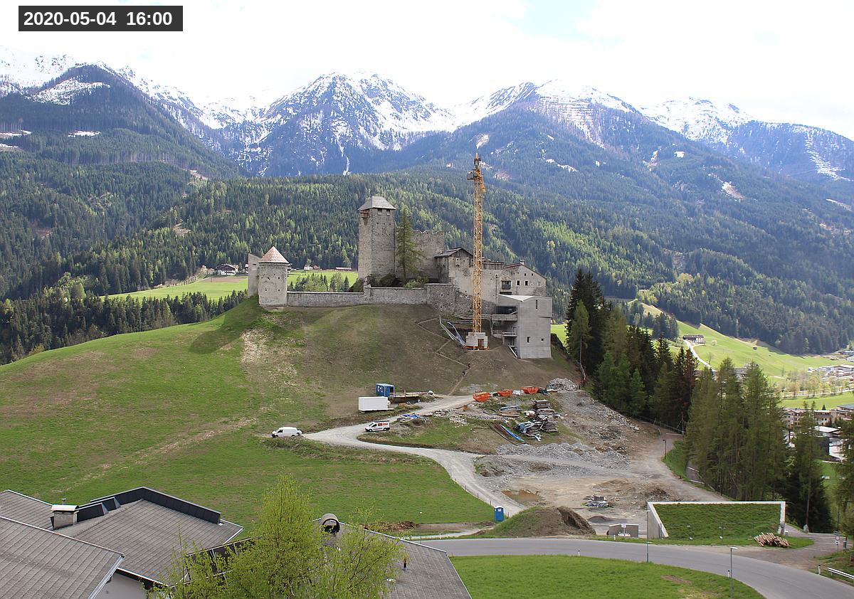 Webcam Burg Heinfels, 2020-05-04 16:00 Uhr