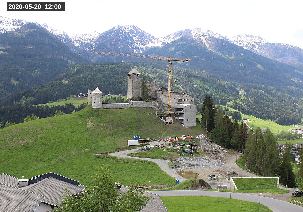Webcam Burg Heinfels, 2020-05-20 12:00 Uhr